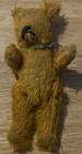 Antique Yellow Mohair Jointed Teddy Bear Miniature 5      steiff 