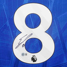 Enzo Fernandez Signed Chelsea 2025-26 Home Soccer Jersey  8 With Beckett Witness
