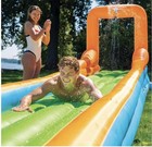Wow 30 Ft Super Slide N Splash Inflatable Water Slide W  Sprinkler Arch   Blower