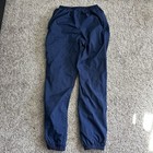 Vintage 90s Y2k Nike Size Youth Large 12-14 Blue Windbreaker Pants Ankle Zip