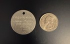 Ww1 Us Army Dog Tag - Chrudimsky  John  Paul  629-33-69   3-3-43 U s n r  P  A