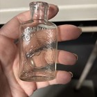 Antique Humphreys Homeopathic Veterinary Bottle Horse Embossed Glass Apothecary