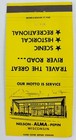 Vintage Matchbook Cover The American Bank Nelson Alma Pepin Wisconsin  D