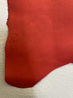 Automotive Upholstery Leather Cowhides Red