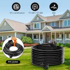25 50 100ft 30a 220 Volt Rv Extension Cord 10 Awg Power Extension Tt-30p tt-30r