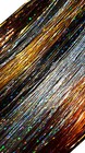 New 40  Hair Tinsel 125 Strands     Amber Mystery Mix