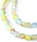 Made In Ghana Krobo Minty Multi Color Recycled Glass African Trade Beads-ghana