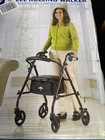 Medline Steel Folding Rollator Walker - Mds86850eskd