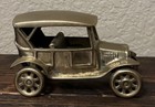 Vintage Penco Brass Ford Model T Car Gold Tone Heavy Collectors Item Classic