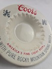 Vintage Coors Ceramic Pub Ashtray Ash Tray Rocky Mountain Spring Water