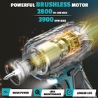 Cordless Impact Driver 1 4  Compatible With Makita 18v Battery  bare Tool   2   