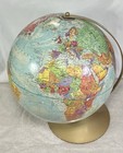 Vintage Replogle World Nation Series 12    Globe Mid Century Made In Usa