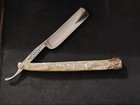 Vintage Dubl Duck Goldedge Straight Razor With Box