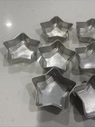 Vintage Aluminum Star Shape Desert Molds Mini Pans Cakes Jello Pudding Tarts