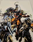 Whilce Portacio   Alex Sinclair Signed Wolverine Vs Predator Raised Foil   