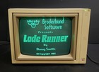 Vintage Apple Green Phosphor Crt Computer Monitor A2m2010 Tested