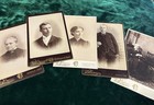 5 Cabinet Cards Victorians From Norwalk Connecticut By Blackman