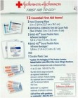 Johnson   Johnson First Aid To Go Kit 12 Items 1 Each  pack Of 2 