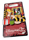 2025 Disney Le 25th Anniversary Nightmare Before Christmas Snake Pin  o 