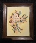 Vintage Daisy Embroidery   10 By 12 