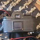 Nikon Em Black 35mm Film Slr Camera W  50mm F 1 8 Series E Lens   Strap