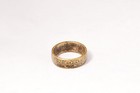 Coin Ring Made From A Euro Cent Coin Size 4