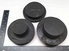  3  Goodspeed Small Wheels Roller Industrial Foundry Wood Mold Patterns Vintage