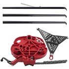 Portable Chain Vise Tripod 1 8 -6  Pipe Stand Steel 600kg 3 Pipe Benders