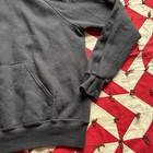 Vintage Blank Black Hoodie Mens Used As Is 90s Flaws Worn