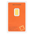 5 Gram Gold Bar - Valcambi Suisse - 999 9 Fine In Assay
