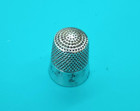 Kmd Ketcham   Mcdougall Sterling Silver Thimble Engraved Tess