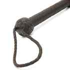 Indiana Jones Bullwhip Genuine Leather Brown 6 To 8 Feet Long 12 Plait Bull Whip