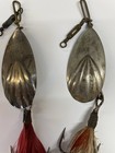 1940 s Metal Spinning Lures Gm Skinner  Pflueger And Un- Marked Old Fishing Lure