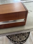 Vintage Western Electric Executive Stowaway Desk Phone Wood Box Touch Tone