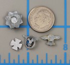 Alert Line Wwii German Luftwaffe Ace Fighter Pilot 4 Metal Lot 1 6 Scale Toys