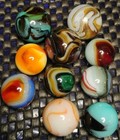  75 - 59  Jabo d a s  sms Marbles Lot    glass Collector Toys Mint nm
