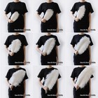 10pcs Colorful Ostrich Feathers Farm Feather For Wedding Party Decor Plumes M5