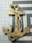 Vintage Perko Solid Brass Anchor Nautical Boat Ship Ocean Sea Decor