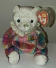 Ty Beanie Baby - June The Birthday Bear 7 5  New Mwmts Plush Stuffed Animal Toy