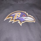 Nfl Team Apparel Baltimore Ravens Youth Pullover Hoodie Black purple L 14 16