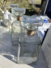Jose Cuervo 1800 Reposado Tequila Glass Decanter Bottle With A Cork Stopper
