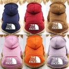 Pet Dog Hoodie Winter Sweatshirt Warm Jacket Coat For Small Medium Dogs