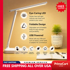Led Desk Lamp Touch Sensor Reading Foldable Table Lamp Eye Caring Reading Light