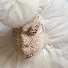 Warm Fleece Dog Coat Vest  Cozy Winter Pet Jacket Apparel For Small Medium Dogs 