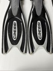 Cressi Frog Plus Fins Scuba Snorkeling Diving Swimming Size L-xl Gray black