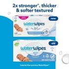 Sensitive  Newborn   Baby Wipes  3-in-1 Cleans  Cares  Protects  99 9  Water