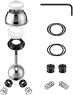 Chrome Faucet Repair Kit For Delta peerless Single Handle Faucets  Includes 8   