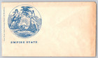Civil War Patriotic Cover Empire State New York Union Envelope Depot 1860s