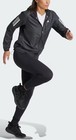  90 Adidas Women Sz M Wind rdy Own The Run Hood Jacket Hiking Windbreaker Black