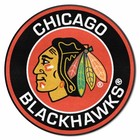  18867 Chicago Blackhawks Roundel Rug - 27in  Diameter 